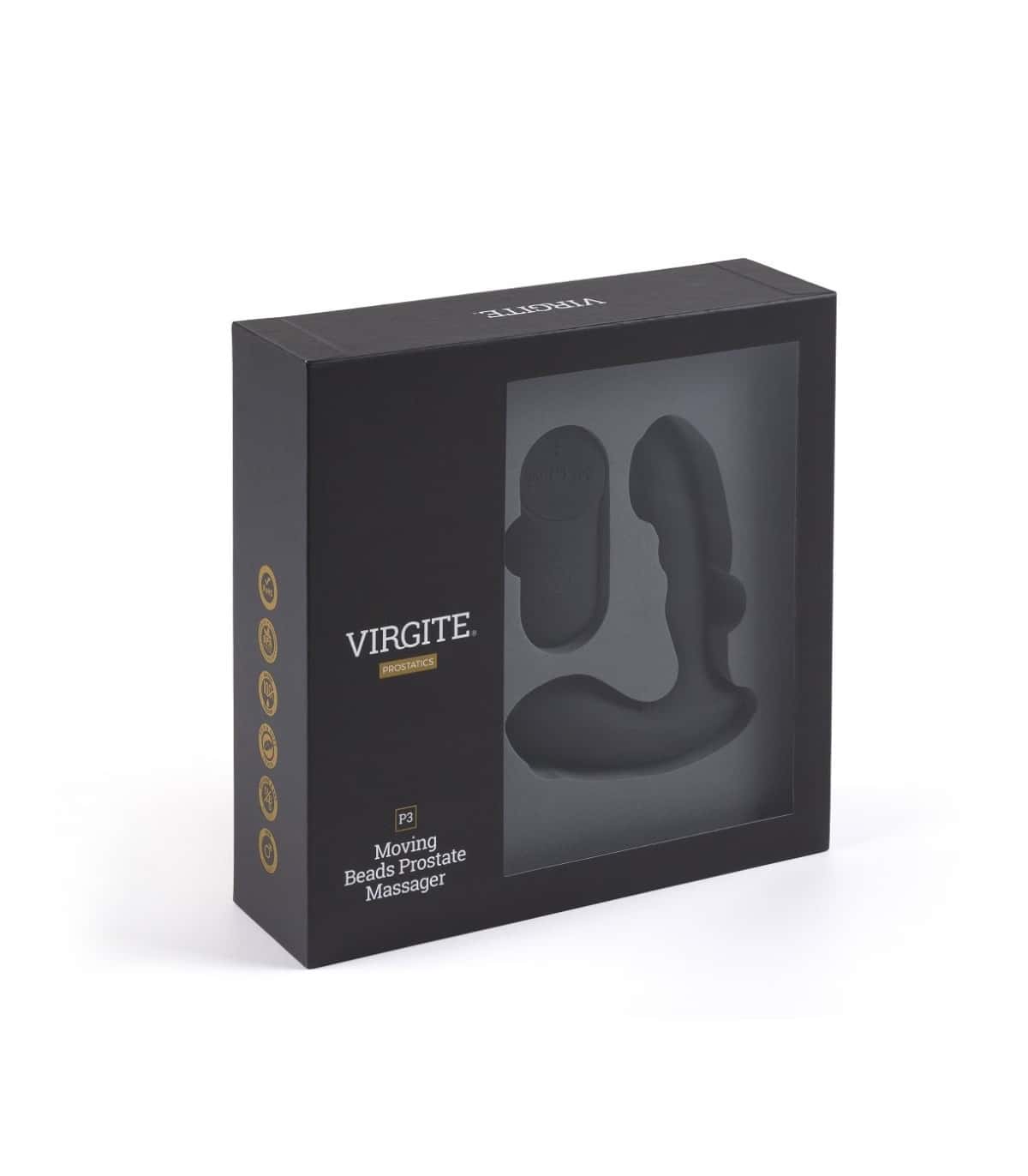 Masażer prostaty, pilot, USB — VIRGITE - PROSTATICS P3