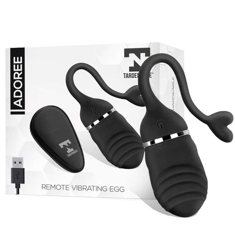 Jajeczko wibrujące, pilot, USB — TARDENOCHE Adoree