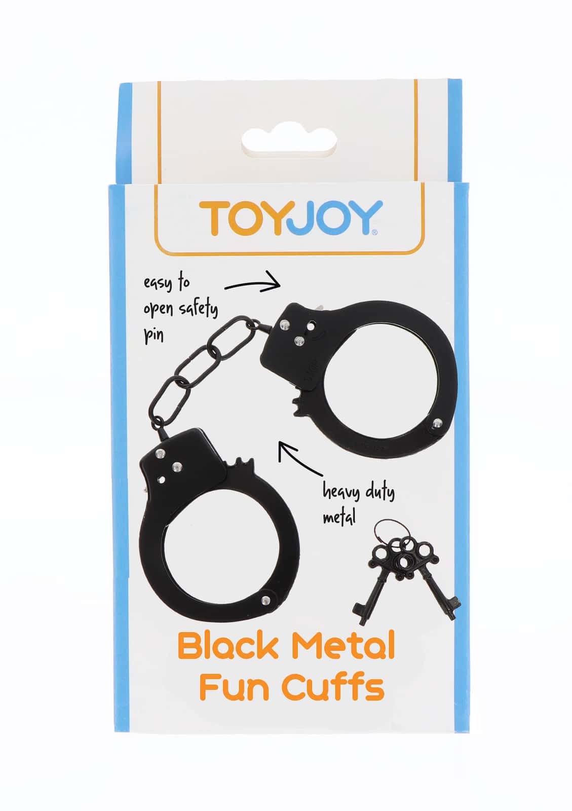 Металеві наручники, регульовані — ToyJoy Classics