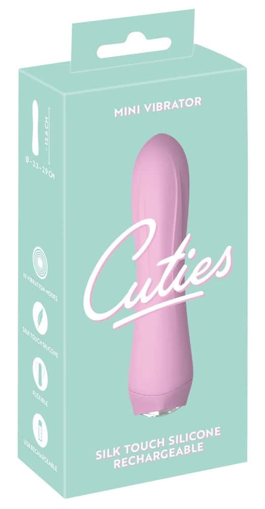 Wibrator mini, ładowany USB — Cuties Rose