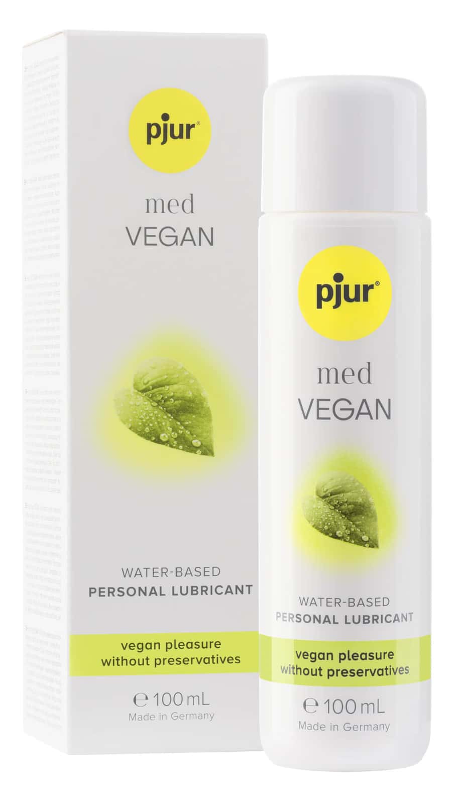 Lubrykant, wegański, na bazie wody — Pjur med VEGAN