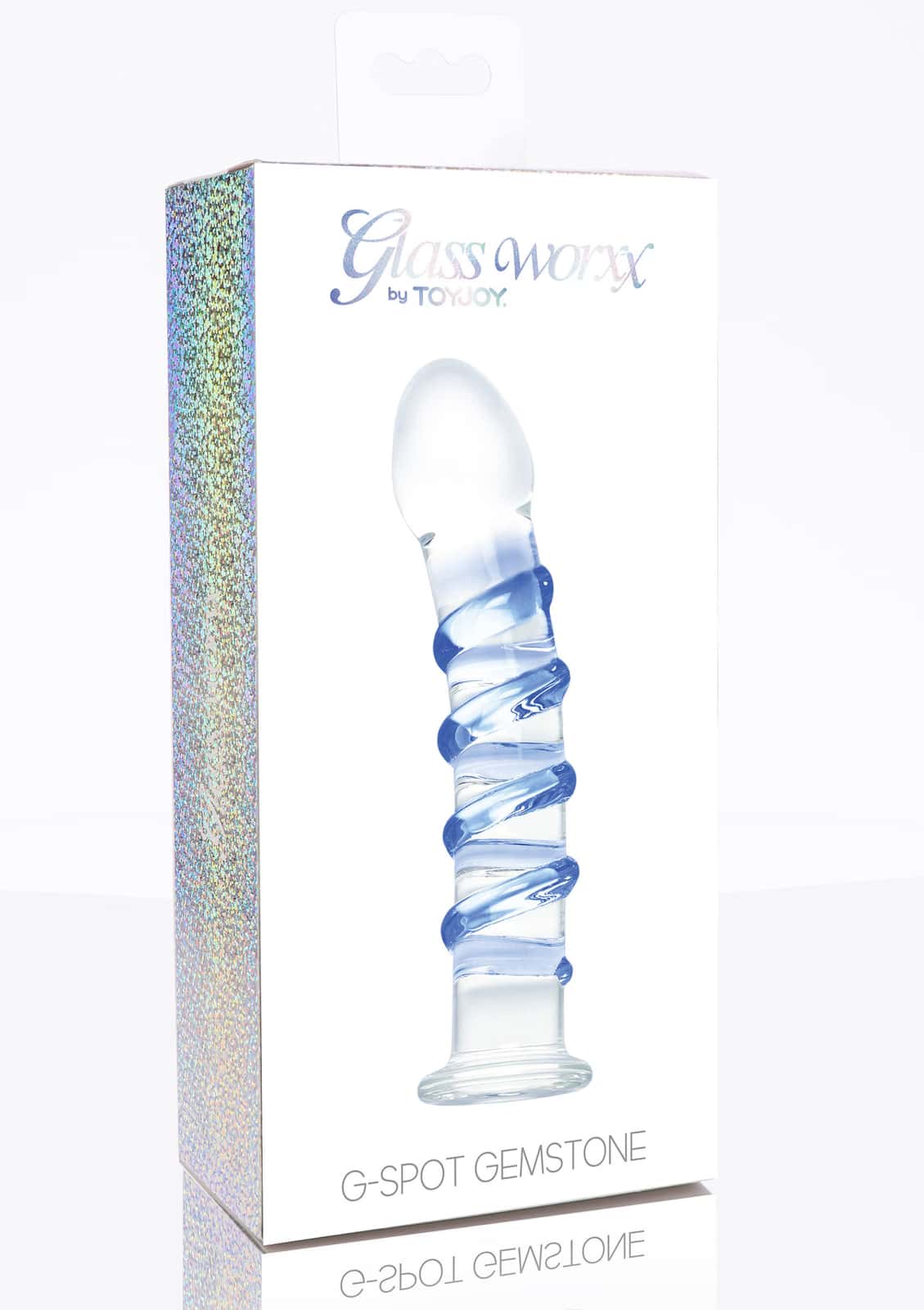 Dildo, szklane, do punktu G — ToyJoy G-Spot Gemstone