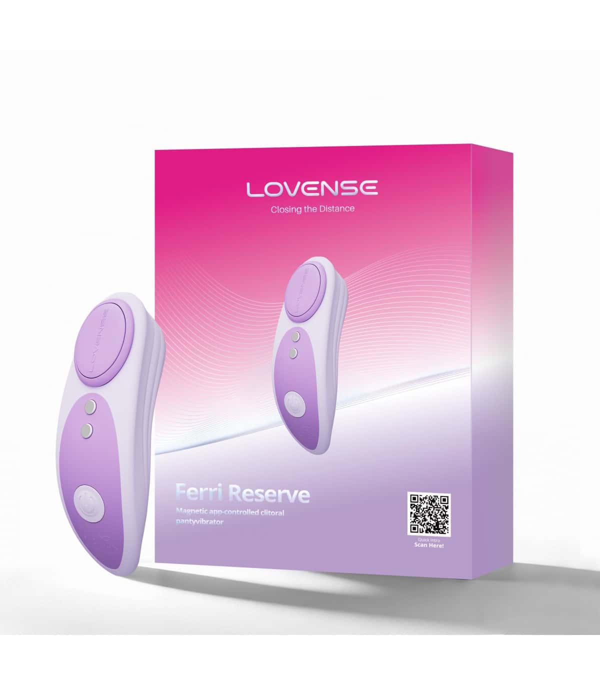 Вібратор для білизни, магнітне кріплення, Bluetooth — LOVENSE Ferri