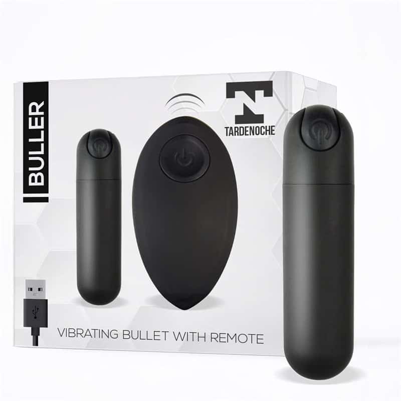 Wibrator bullet, pilot, ładowany USB — TARDENOCHE Buller