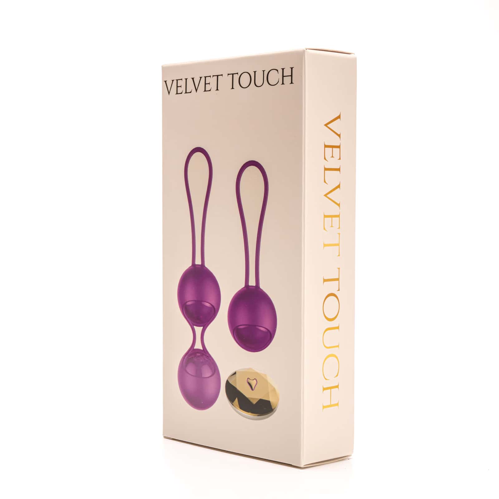 Kulki Kegla, silikon medyczny, bezprzewodowy pilot — Velvet Touch