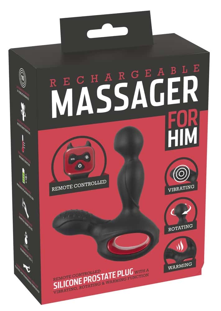 Масажер простати, нагрівання, обертання — You2Toys Prostate