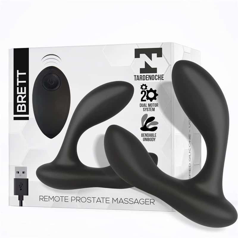 Масажер простати, пульт, USB — TARDENOCHE Brett