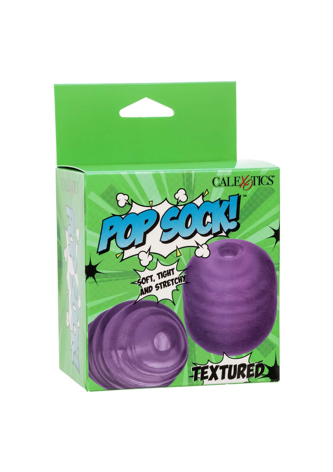 Masturbator, dwustronny, teksturowany — CalExotics Pop Sock