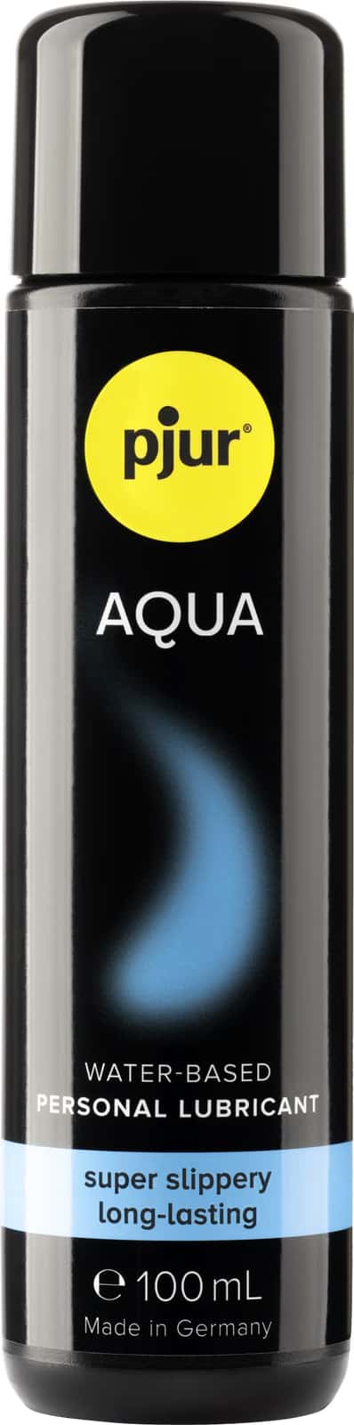 Лубрикант на водній основі, тривалий, сумісний з презервативами — Pjur AQUA