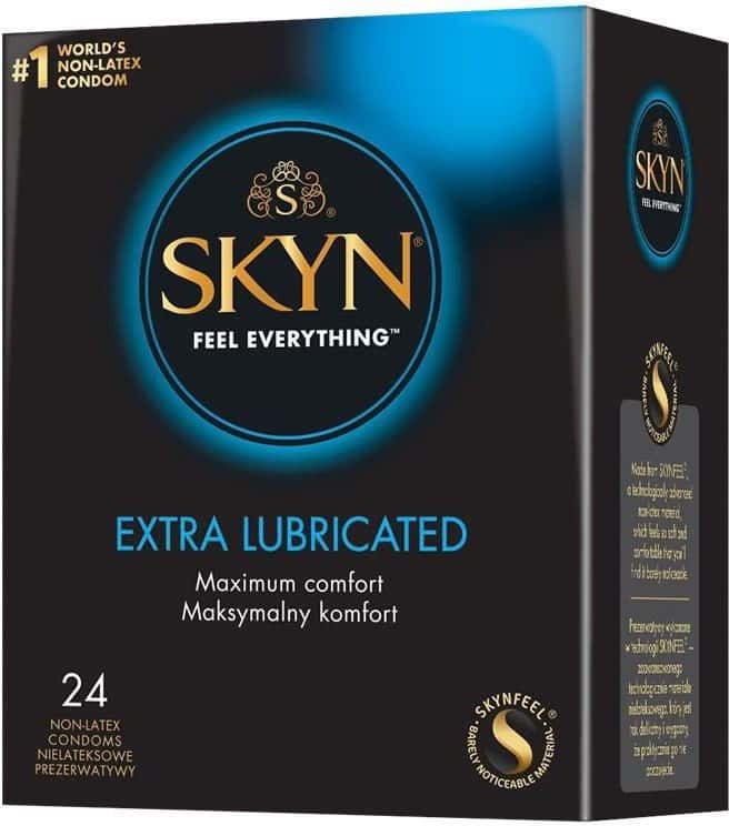 Презервативи без латексу, з поліізопрену — SKYN EXTRA LUBRICATED 24
