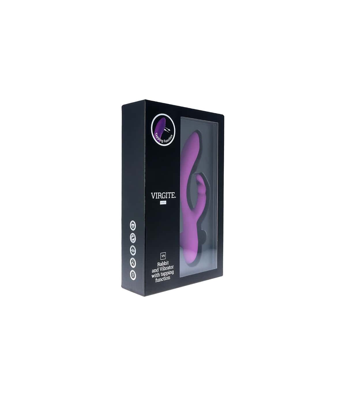 Wibrator stukający, ładowany USB — VIRGITE - VIBES V9