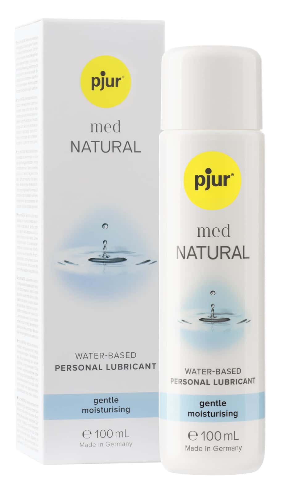 Żel intymny, na bazie wody, dla wrażliwej skóry — Pjur NATURAL