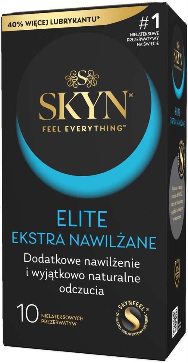 Prezerwatywy bez lateksu, ultracienkie — SKYN Elite