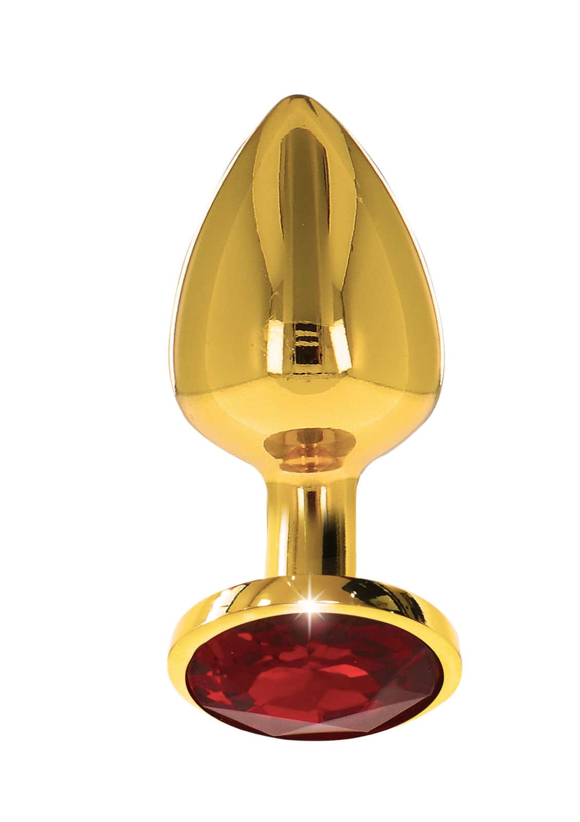 Korek analny, aluminium, akrylowy klejnot — Taboom Jewel