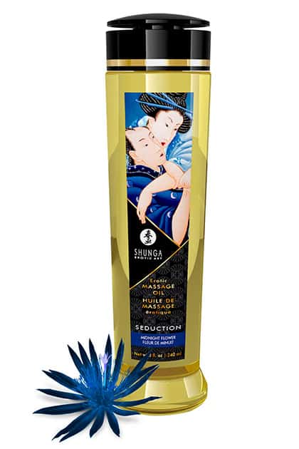 Olejek do masażu, zapach midnight flower — Shunga Seduction