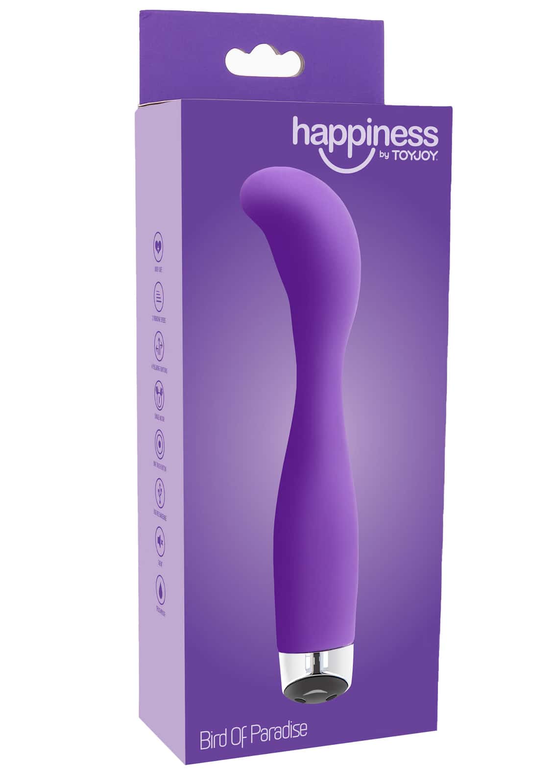 Wibrator punktu G, USB — ToyJoy Paradise