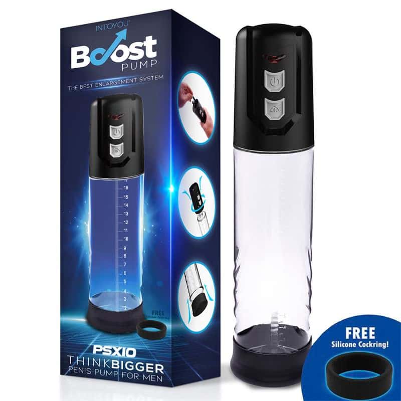 Вакуумна помпа для члена, автоматична, прозорий циліндр — BOOST PUMPS PSX10