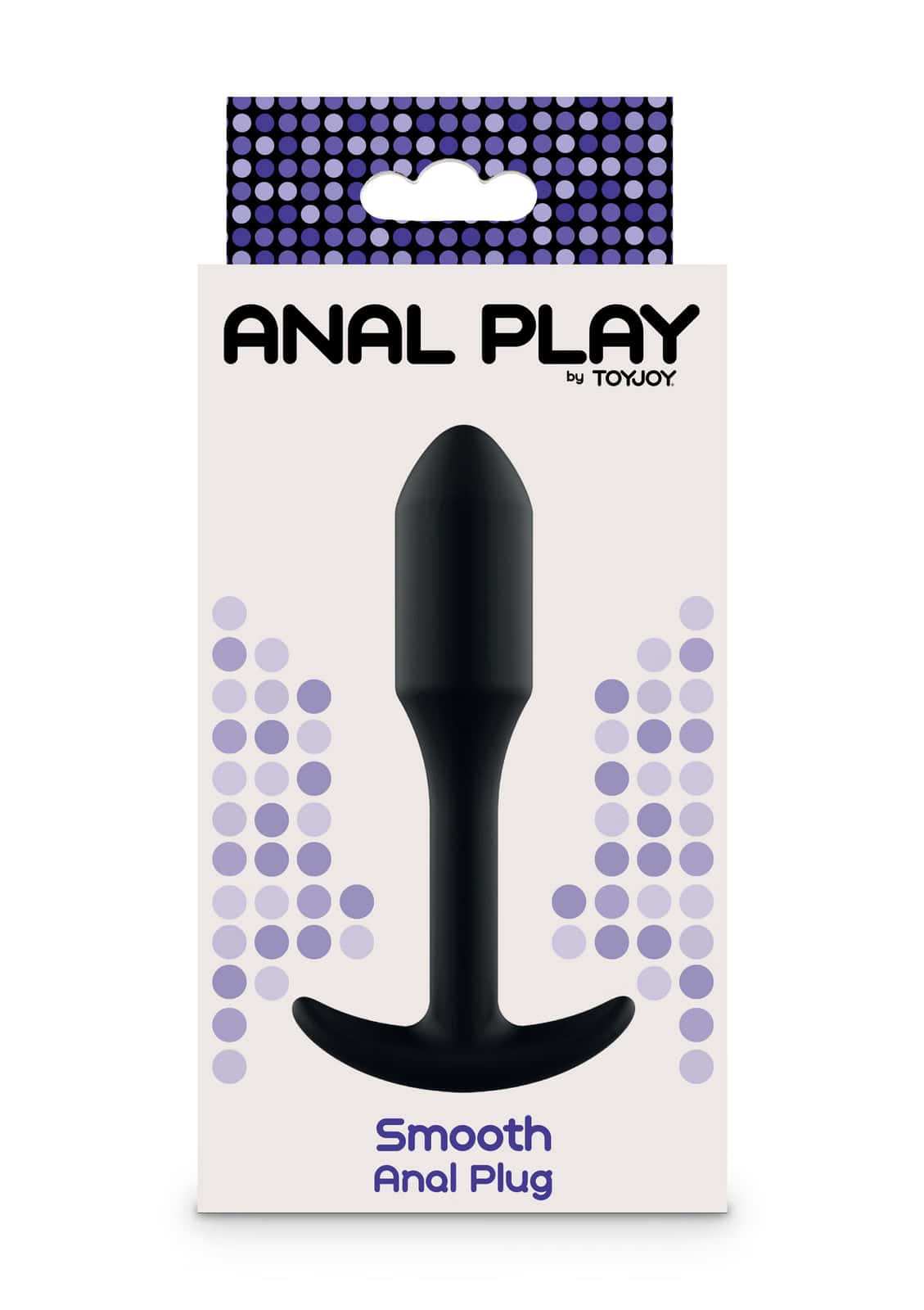 Korek analny, silikonowy, 9,7 cm — ToyJoy Smooth S