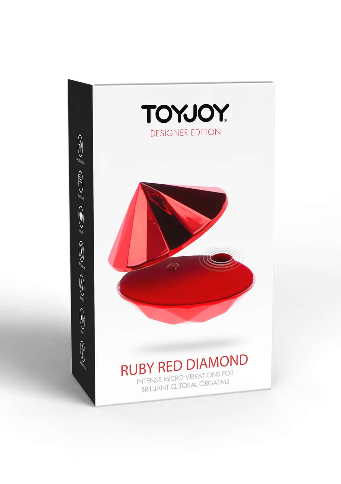 Masażer łechtaczki, intensywne mikrowibracje, silikon — ToyJoy Diamond