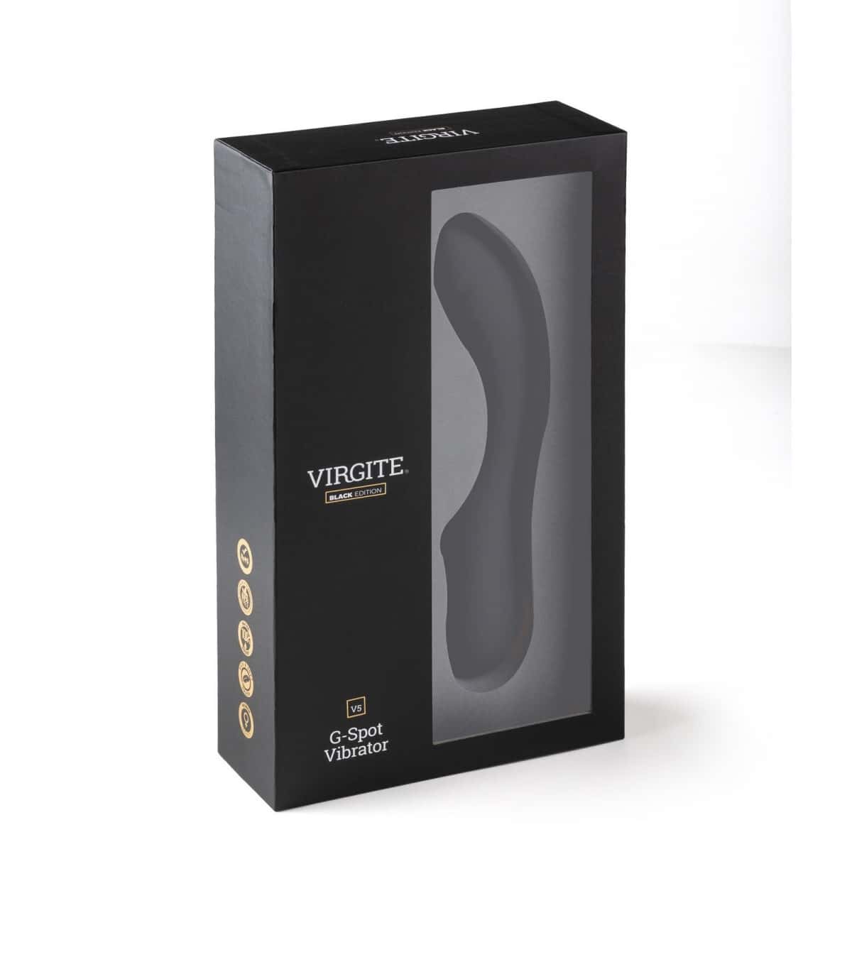 Wibrator do punktu G, silikon, ładowany USB — VIRGITE V5