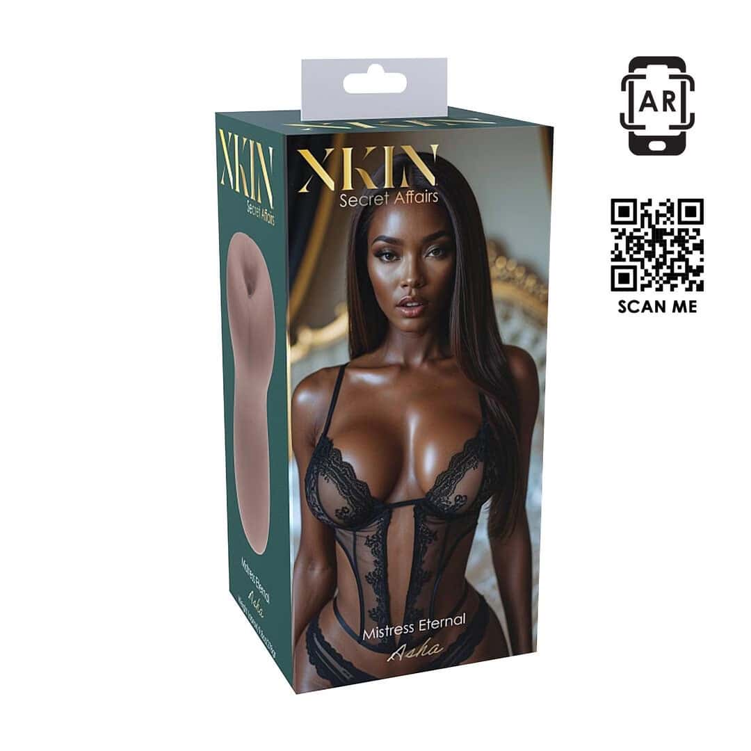 Masturbator, średni, materiał XKIN — XKIN by Shots Mistress Eternal Asha