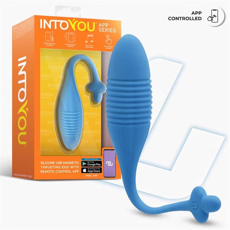 Яйце з функцією поштовхів, кероване додатком — INTOYOU APP SERIES