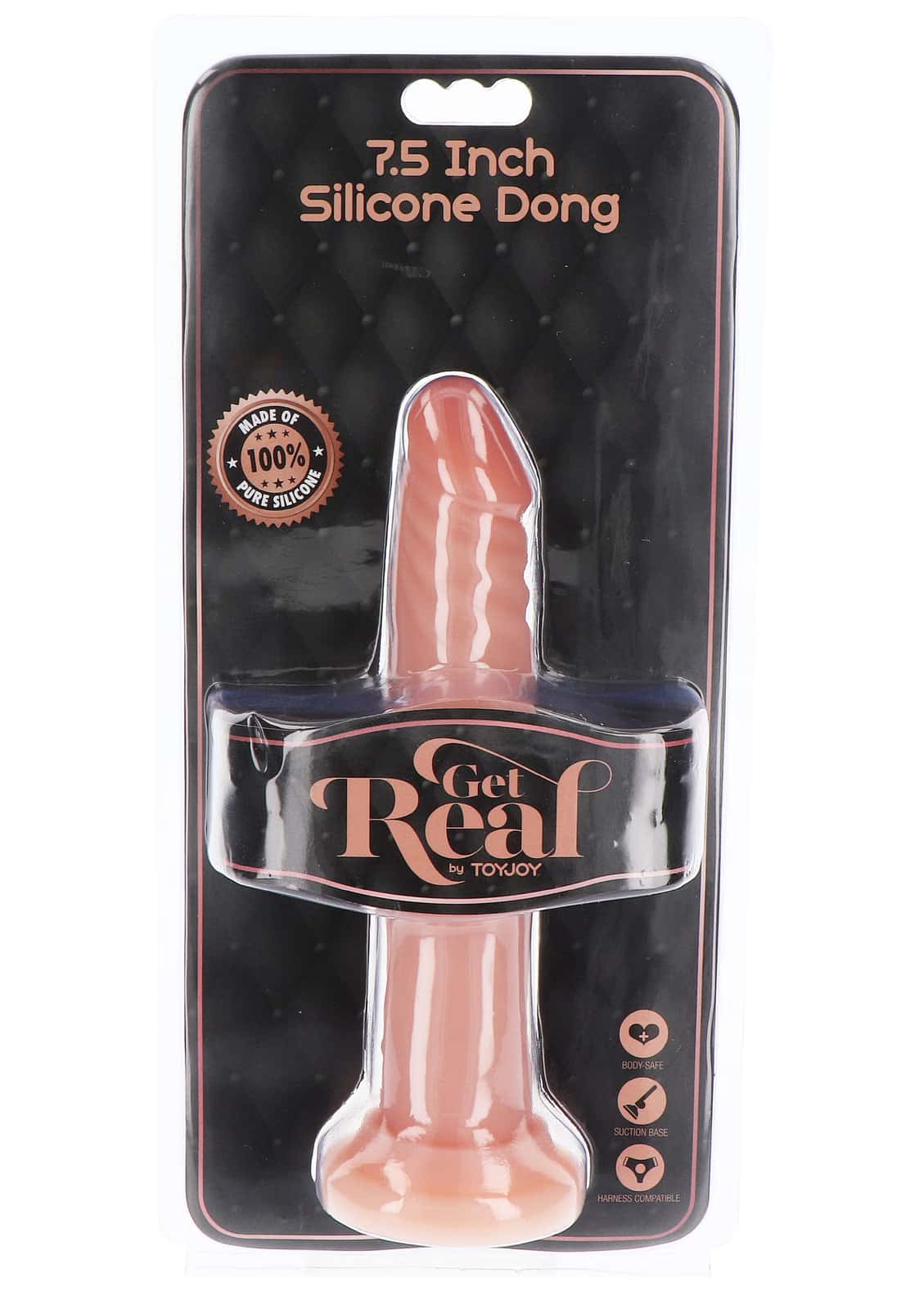 Dildo silikonowe, z przyssawką — ToyJoy Get Real
