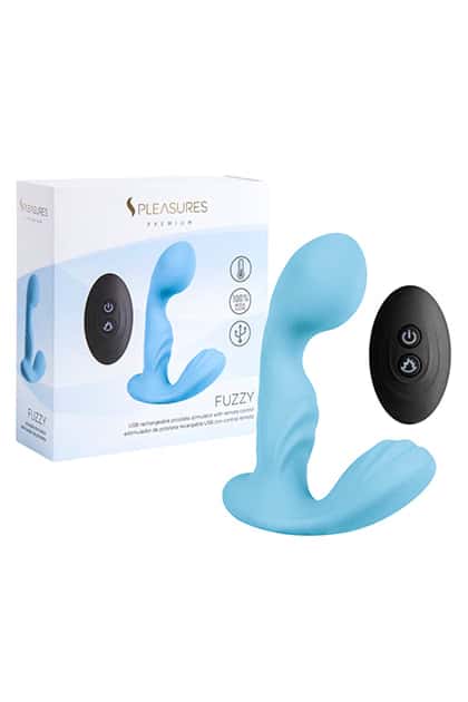 Wibrator prostaty, pilot, podgrzewanie — S Pleasures Fuzzy