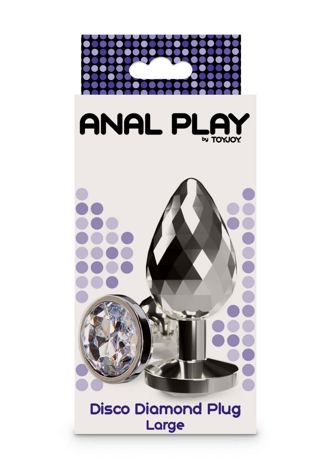 Korek analny, aluminiowy, duży — ToyJoy Disco