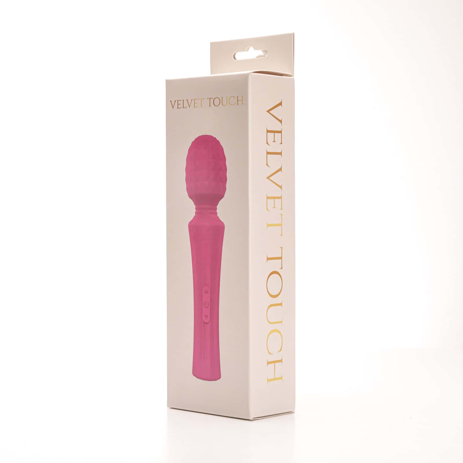 Masażer typu wand, magnetyczne ładowanie USB, elastyczna głowica 360° — Velvet Touch