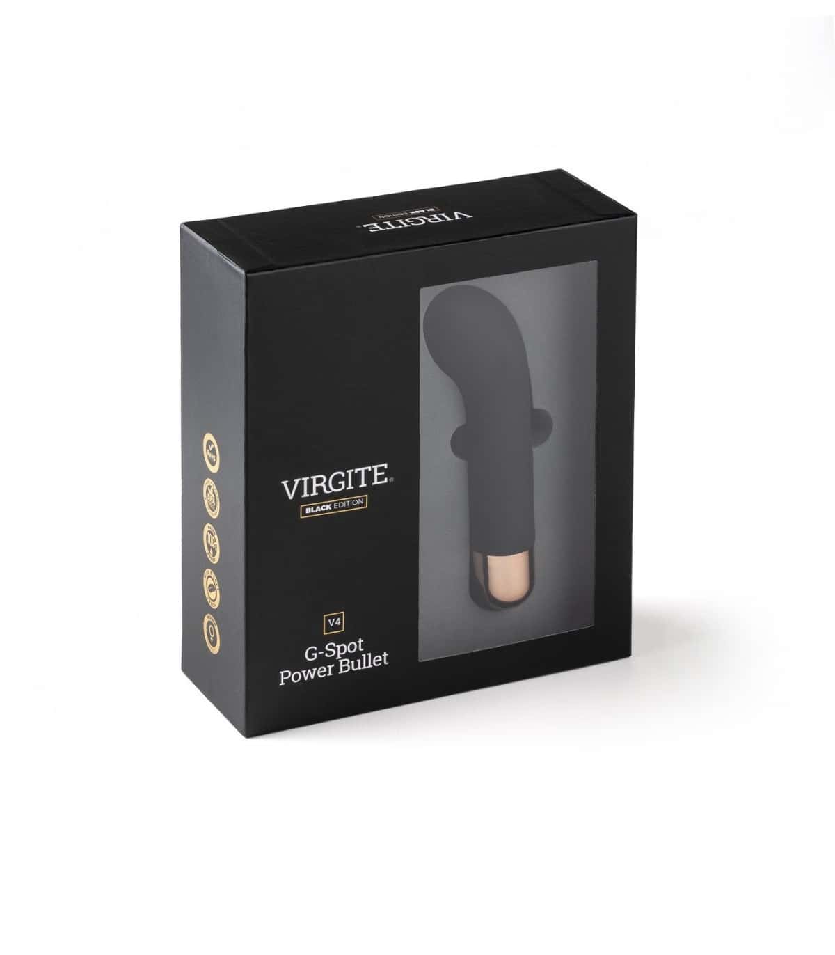 Wibrator kulkowy, silikon, ładowany USB — VIRGITE V4