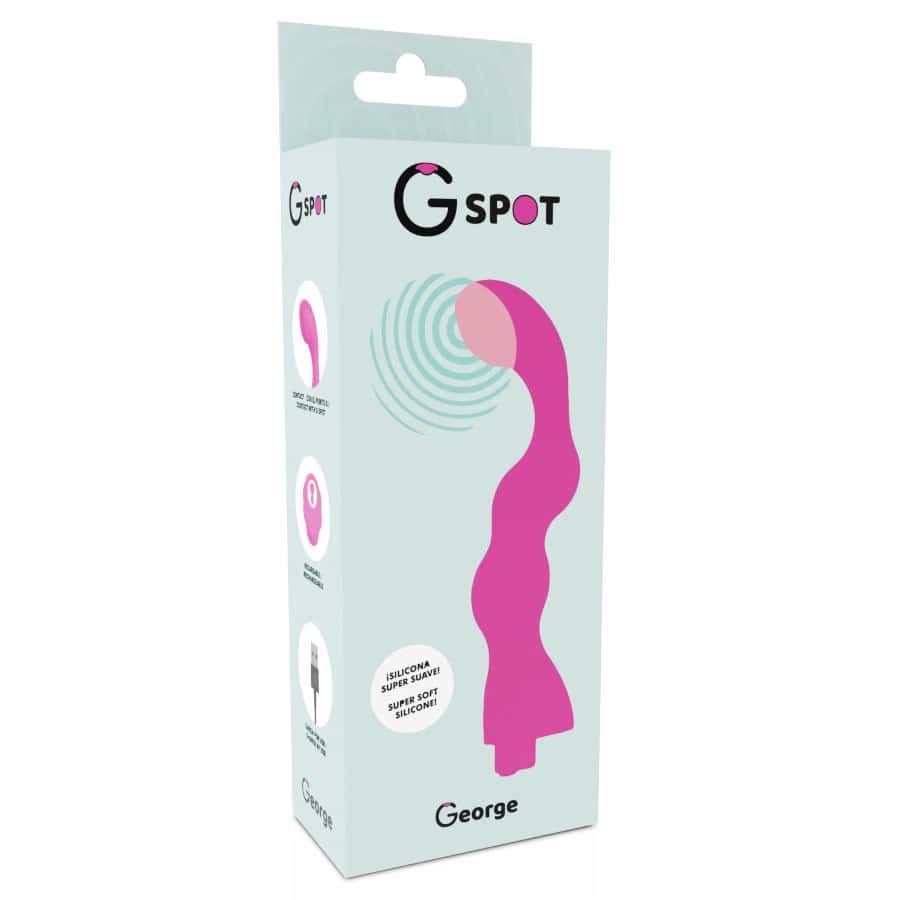 Wibrator punktu G, ładowalny, silikon medyczny — G-SPOT GEORGE