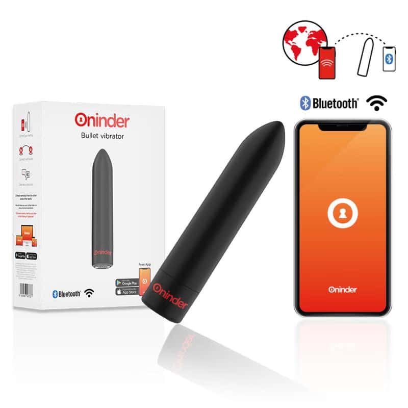 Pocisk wibracyjny, ładowany USB, sterowanie aplikacją — ONINDER BERLIN