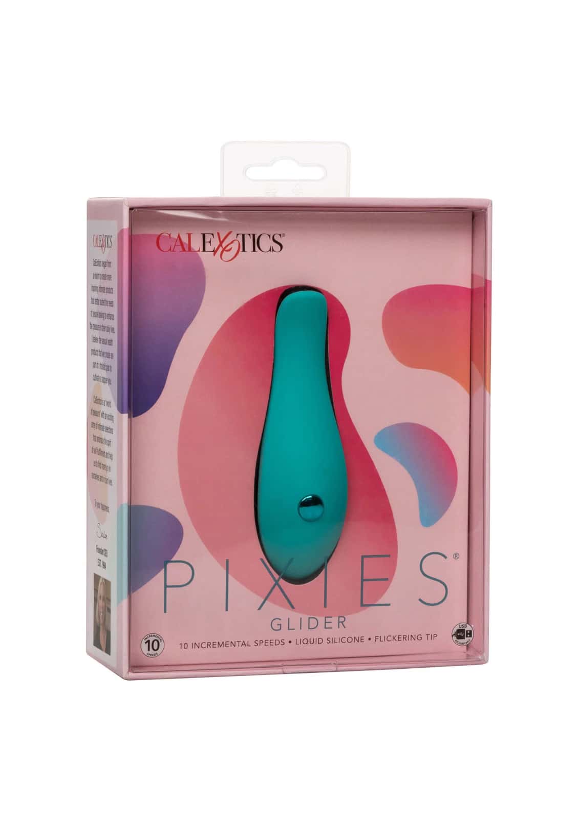 Masażer łechtaczki na palec, USB — CalExotics Pixies Glider