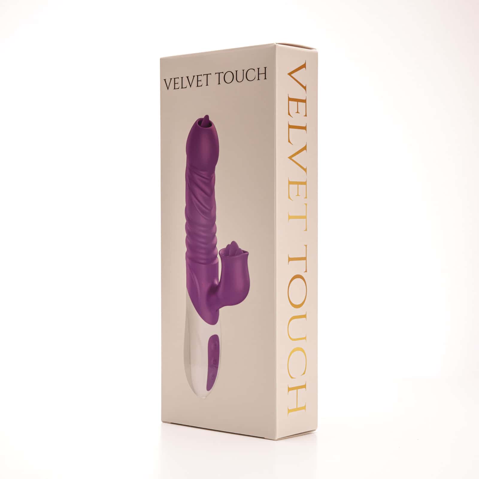 Wibrator typu króliczek, silikon, funkcja lizania — Velvet Touch Rabbit