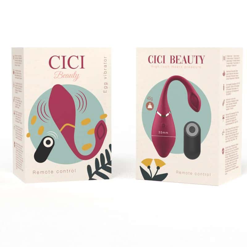 Jajko-wibrator, pilot, stymulacja punktu G — CICI BEAUTY EGG