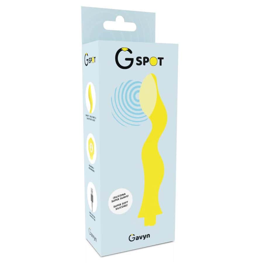 Wibrator punktu G, ładowalny, silikon medyczny — G-SPOT GAVYN