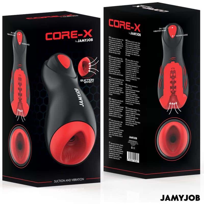 Masturbator automatyczny, 5 trybów ssania i wibracji — JAMYJOB CORE-X
