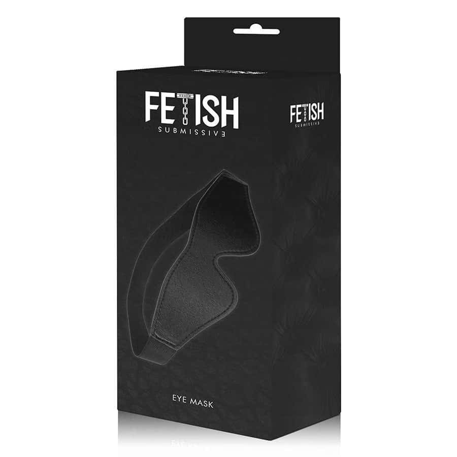 Маска, веганська шкіра, підкладка з неопрену — FETISH SUBMISSIVE