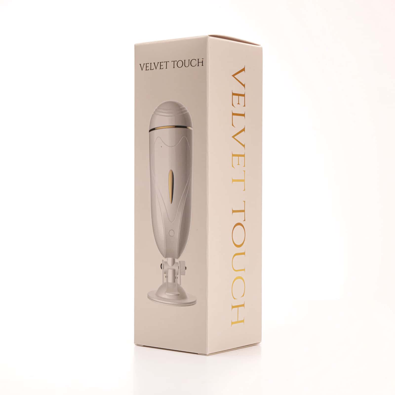 Masturbator z wibracją, ładowany USB — Velvet Touch RealFeel