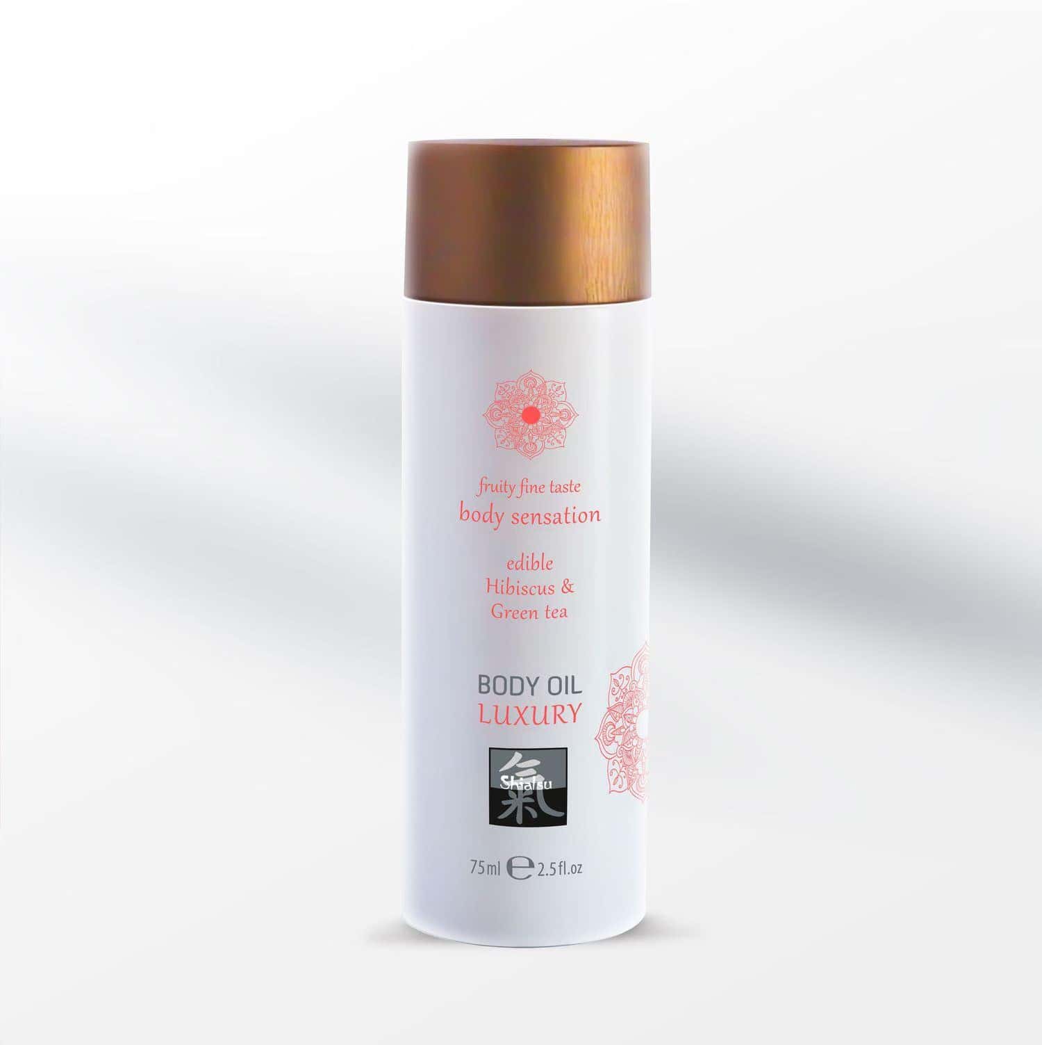 Olejek do ciała, jadalny, hibiskus i zielona herbata — SHIATSU Luxury