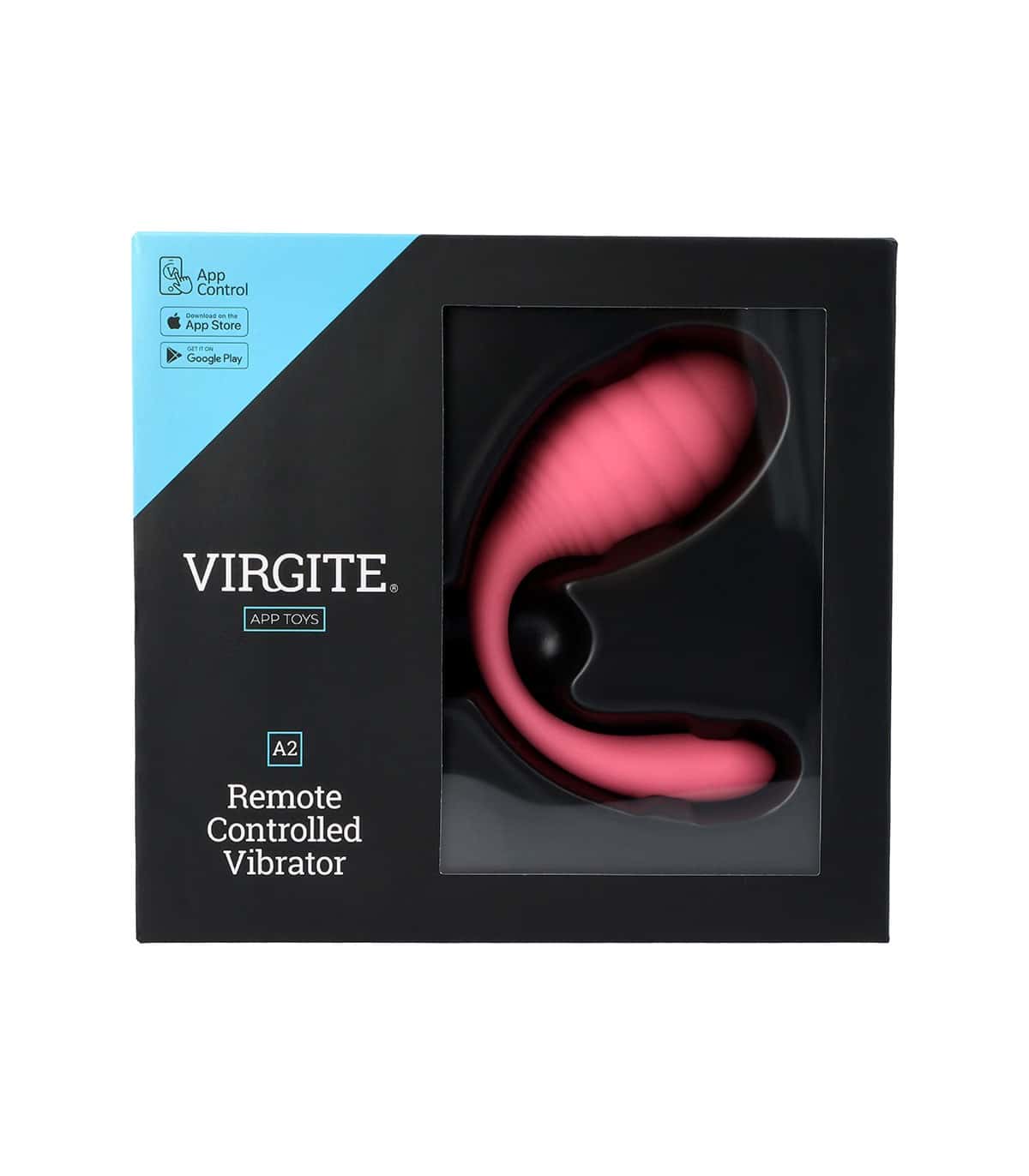 Jajko wibrujące, aplikacja, silikon — VIRGITE - APP TOYS A2