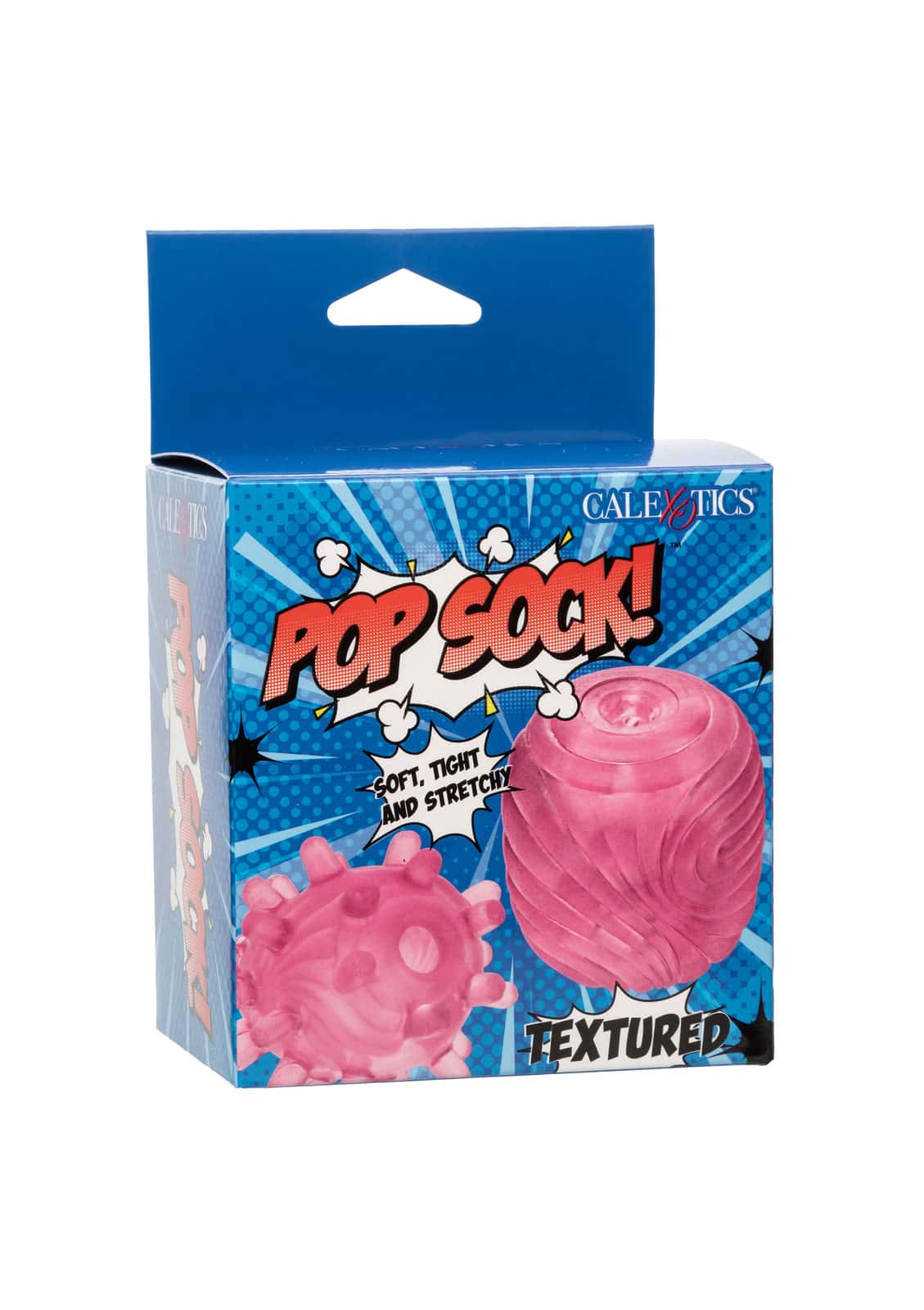 Masturbator typu sleeve, teksturowany, dwustronny — CalExotics Pop Sock