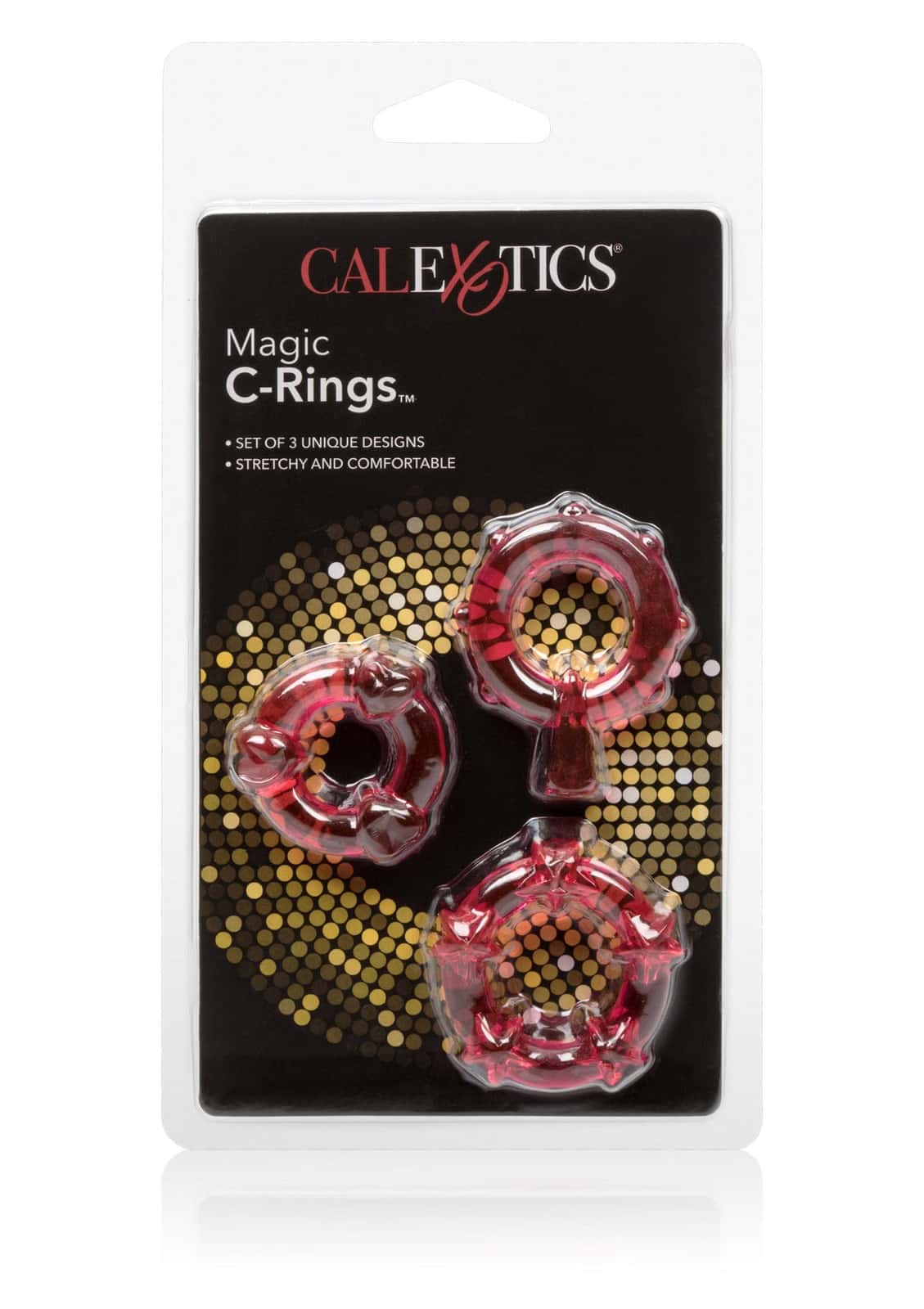 Ерекційні кільця, 3 шт., TPR — CalExotics Magic C-Rings