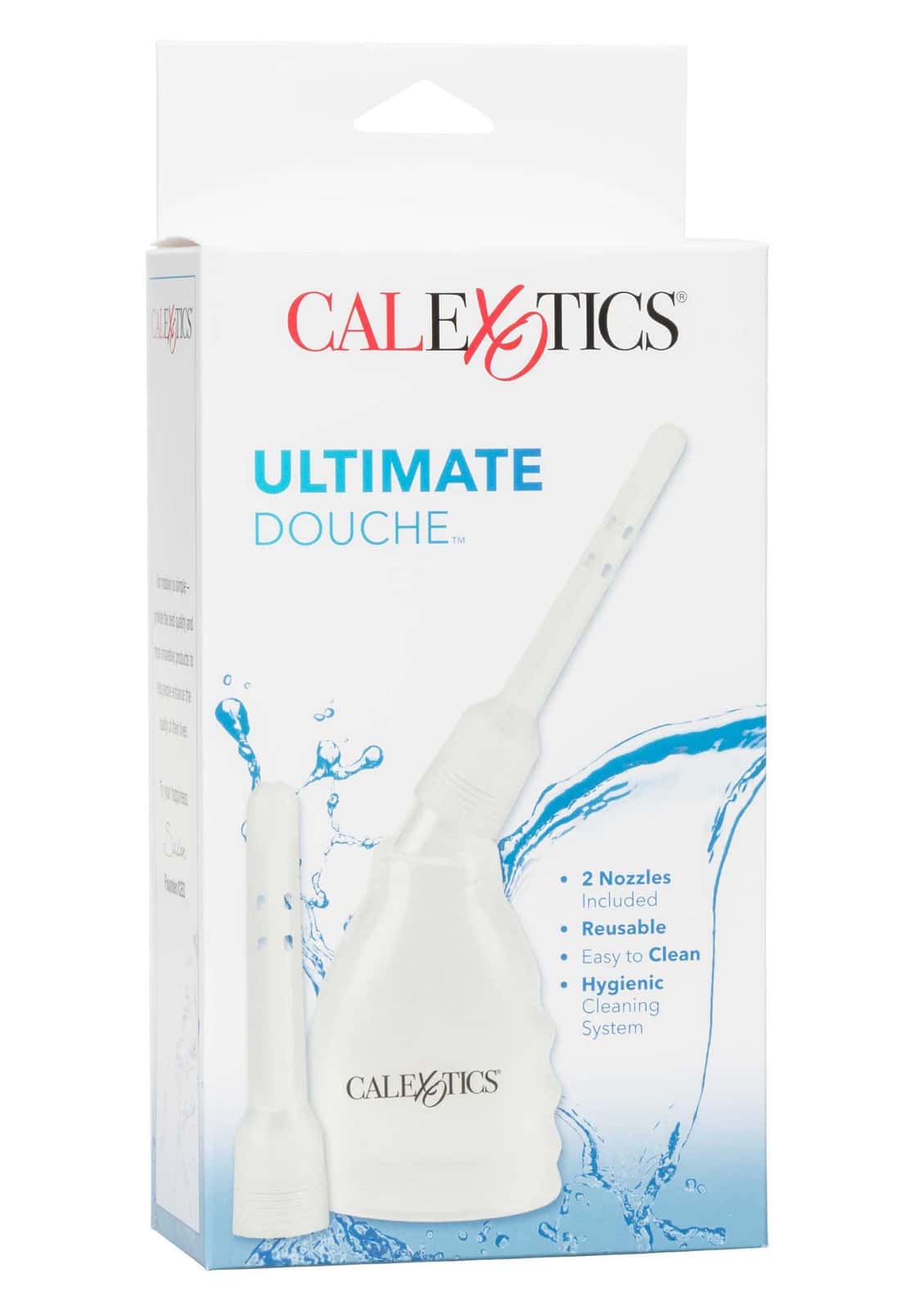 Анальний іригатор, стискаюча пляшка, багатонаправлений наконечник — CalExotics Ultimate