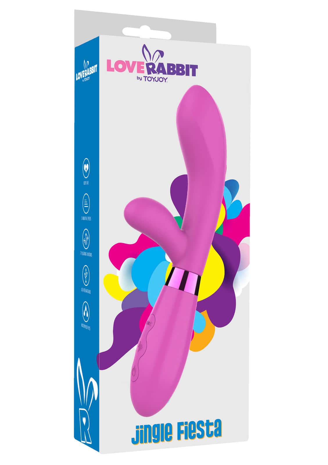Wibrator królik, silikon, ładowany USB — ToyJoy Rabbit