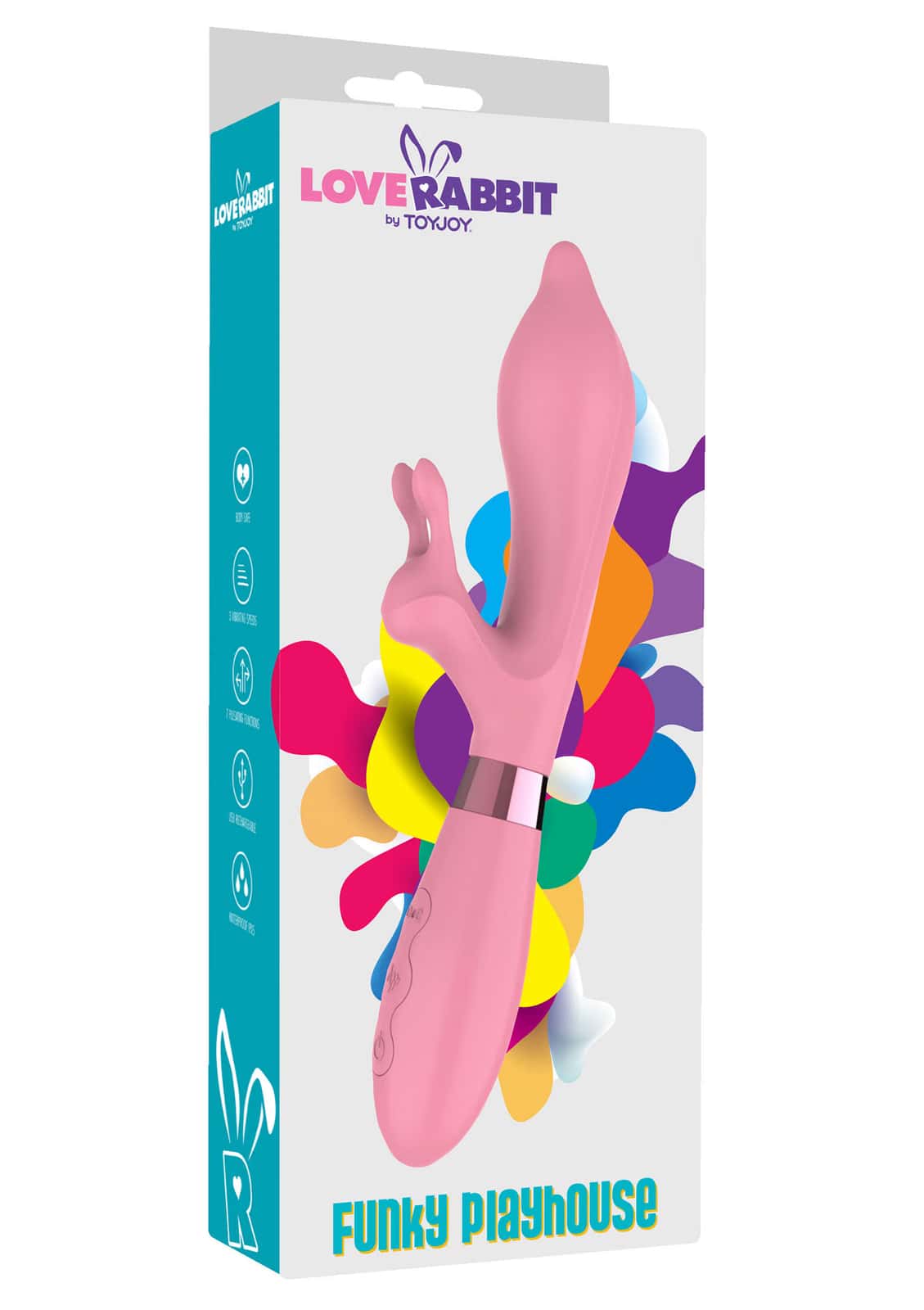 Wibrator króliczek, silikon, USB — ToyJoy Love Rabbit
