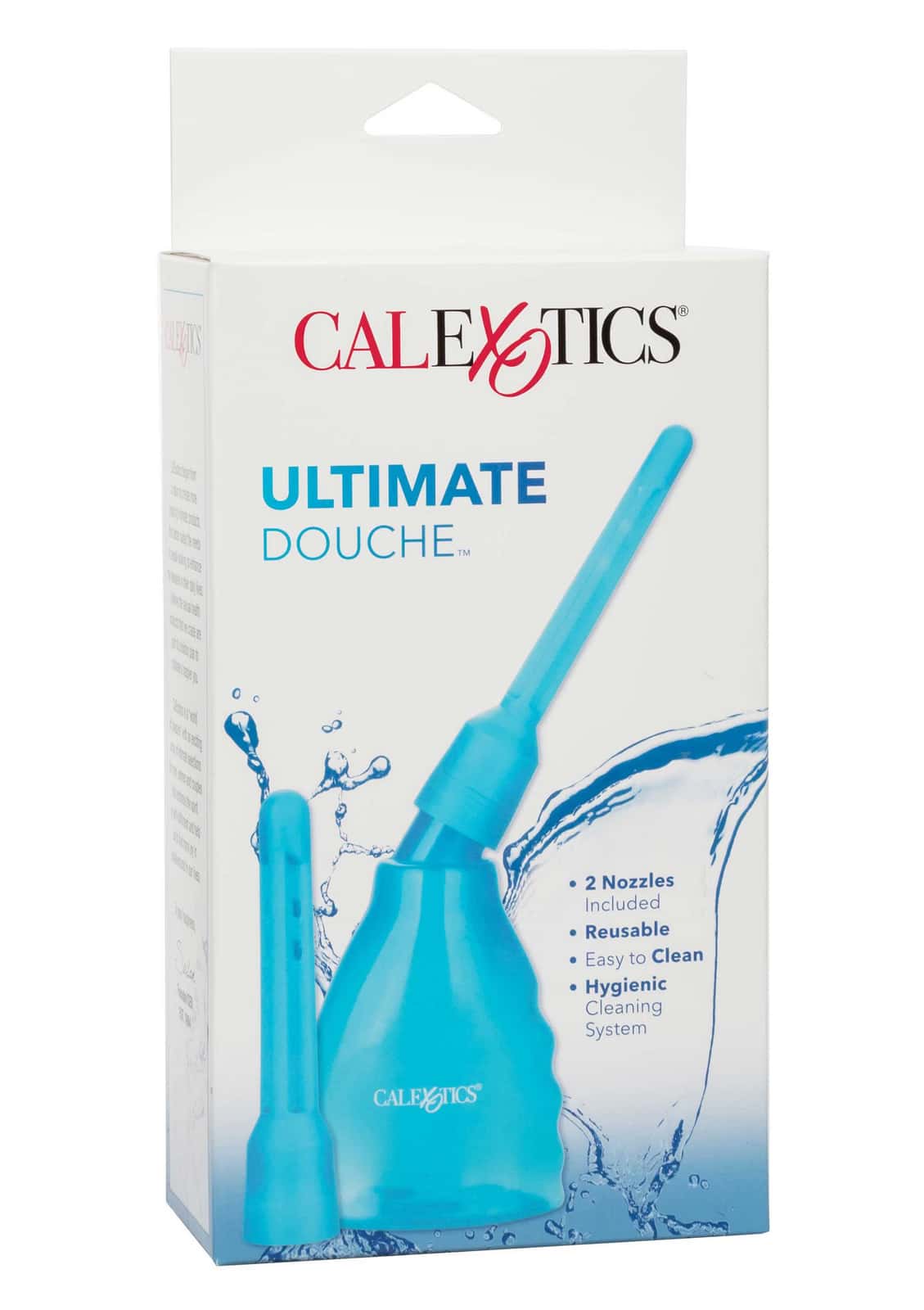 Анальний іригатор, багаторазовий, із аплікатором — CalExotics Ultimate