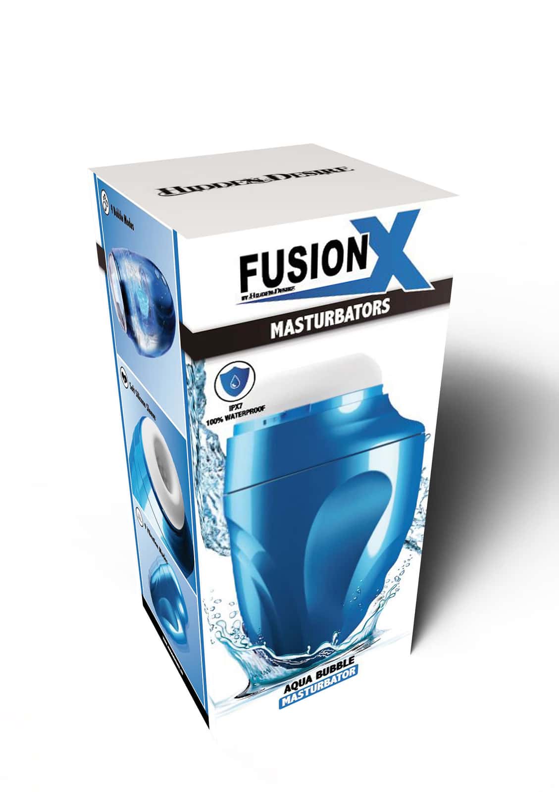 Masturbator do penisa, bąbelkowy, wodoodporny — Hidden Desire Aqua Bubble