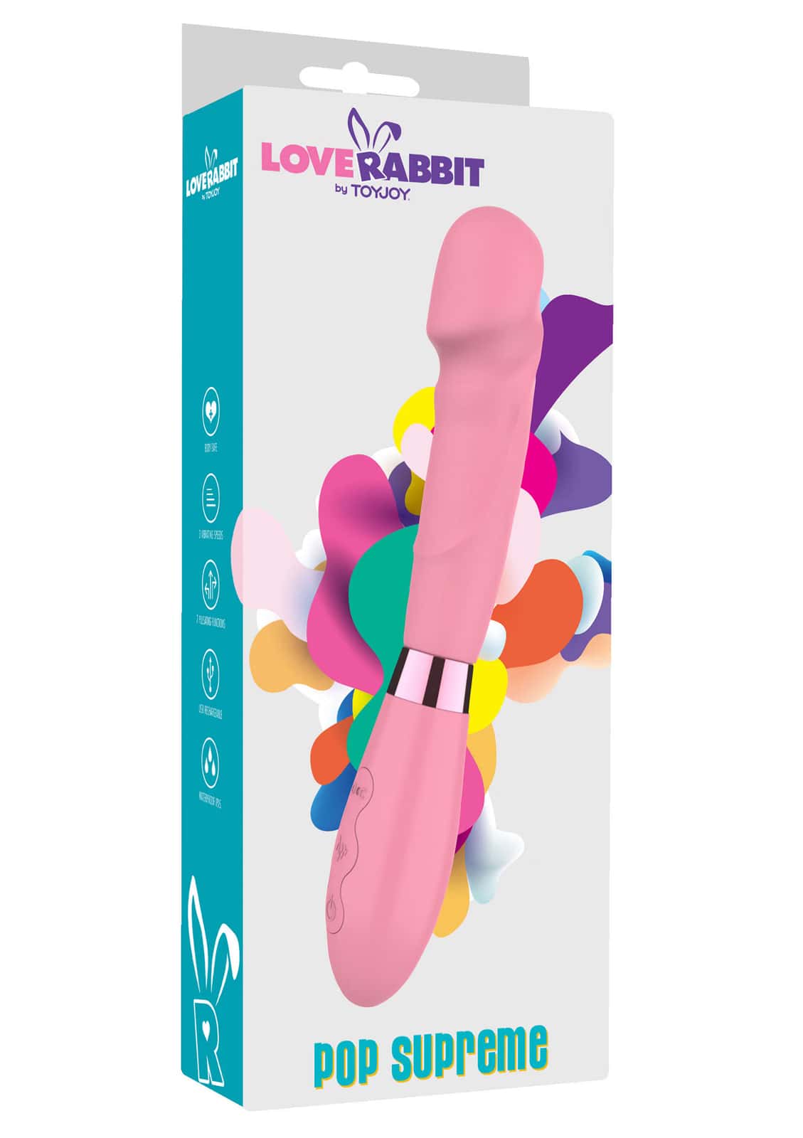 Wibrator króliczek, silikon, USB — ToyJoy Pop